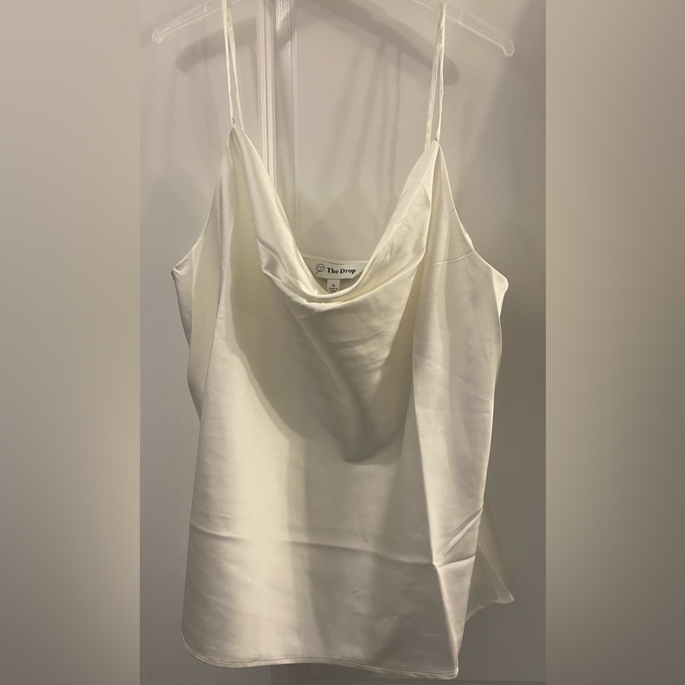 NEW - THE DROP white camisole XL